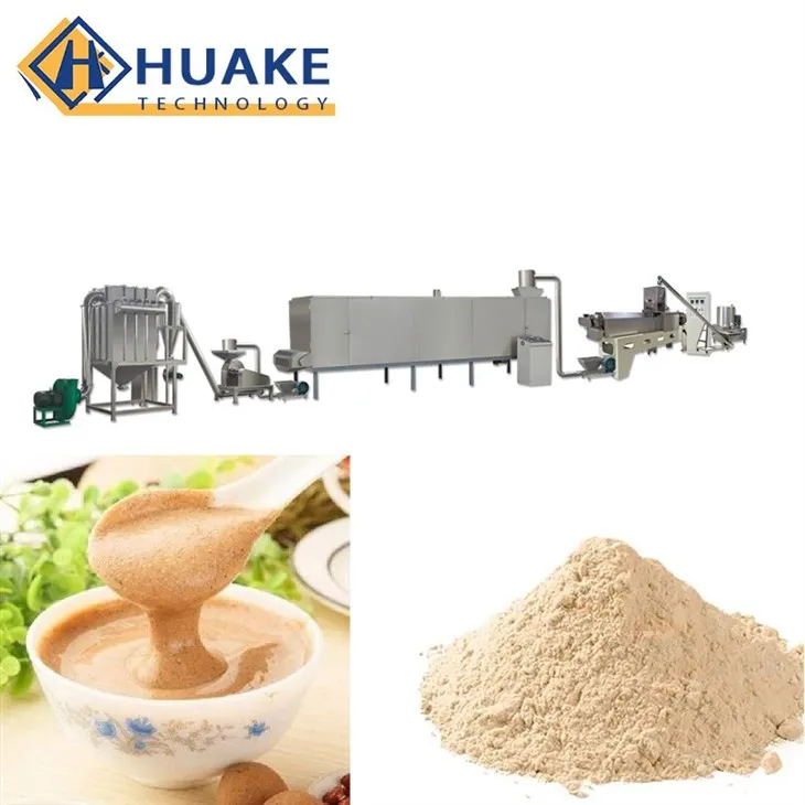 industrial automatic  Nutrition Grain Powder Processing Line